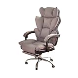 CYairong-22 Computerstuhl Home Computerstuhl mit hoher Rückenlehne, Freizeitsessel, luxuriöser Bürostuhl, Business-Bürostuhl Fußstütze Chefsessel
