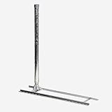 Fuba DSP 040 Rahmen Dachsparrenhalter - Halterung für Satellitenschüsseln bis 1m Durchmesser - Dachmontage Sparrenabstand 40 bis 65cm, Masthöhe 90cm, Mastdurchmesser 48mm, Stahl feuerverzinkt