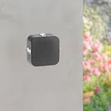 M Ledme - LED Dreieckleuchte 4x3W Dimmbar RGB Farbe Wasserdicht IP54 Moderne Lampe für Garten, Eingang, Terrasse und Patio