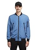 khujo Herren Jacke Blouson Astile2 Übergangsjacke Bomberjacke Jacket (as3, alpha, x_l, regular, regular, Sea-blue)