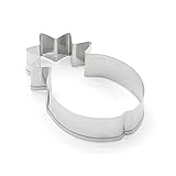 Ausstechform für Obst, Ananas, Edelstahl, Fondant, Gebäck, Kekse, Backen für Kinder, Weihnachtsplätzchen-Set