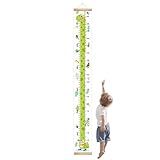 Wandmessung für Kinder, dekorative Messlatte, wiederverwendbarer Wachstums-Tracker mit Umhängeband, dekorativ für Elternwerkzeug, Zuhause, Familie, Zuhause, Spielzimmer