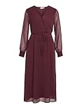 Vila Vifalia V-Neck L/S Midi Dress - Noos/Dc
