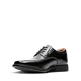 Clarks Herren Tilden Walk Oxford-Schuh Derby, Schwarz, 48 EU