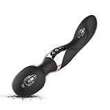 LZYLWC Vibrator Sex Spielzeug für Frauen Doppelkopf G-Punkt Vibrator mit 10 Vibrationsmodi, Silikon Klitoris Stimulator für Singles & Paare