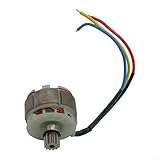 HanOaki 21 V bürstenloser Rasenmäher Motor Montage 12 Zähne Heckenschere Rotor Akku-Elektroschrauber Elektrowerkzeug