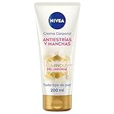 NIVEA Luminous 630 Anti Dehnungsstreifen & Flecken Körpercreme (1 x 200 ml), NIVEA Anti Dehnungsstreifen Creme für einen gleichmäßigen Hautton, Feuchtigkeitscreme für den Körper mit 48h Feuchtigkeit