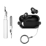 3-in-1-Schutzhülle von SKPY mit Ständer und Ring, transparent, glatt, stoßfest, mit Reinigungsset, für Männer und Frauen