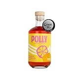 POLLY Italian Aperitif | Preisgekrönt | Orange & Enzian | vegan, glutenfrei, ohne künstliche Farbstoffe und Aromen | perfekte Basis für alkoholfreie Spritz Cocktails & Longdrinks