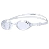 arena Air-Soft Anti-Fog Schwimmbrille Unisex für Erwachsene, Schwimmbrille mit Breiten Gläsern, UV-Schutz, Selbstjustierender Nasensteg, Air-Seals Dichtungen