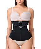 DOEOMK Waist Trainer Damen Korsett Damen Unterbrust Korsage Damen bauchweg corset top damen shapewear damen bauchweg stark formend Das Corset optimiert den Bereich um Taille Hüfte und Bauch sichtbar M