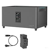 MARSTEK JUPITER C Plus, 2.56kWh Balkonkraftwerk mit Speicher, 4 MPPT 2400W Solareingang, All-in-One Stromspeicher mit Mikroinverter, bis zu 10.24kWh Kapazität,0% MwSt - Nur für Privatpersonen