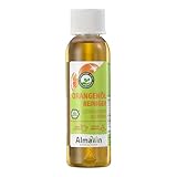 AlmaWin® Orangenölreiniger ÖKO 3x125ml ideal als starker Allesreiniger & Fettlöser – Veganes Orangenreiniger Konzentrat in recycelter Flasche – Orangenöl Reiniger