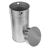 NUOBESTY Edelstahl Laborröhrchen mit Deckel Sterilisierbarer Instrumentenbehälter 100mm Abgerundete Petrischale für Laboraufbewahrung und Zellwachstum Hitzebeständig und Leicht zu Reinigen