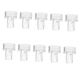 Beaupretty 10 Stück Teiliges Entlüftungsventile für Handmilchpumpen Kompatibel mit Stillbedarf Langlebig und Sicher für Mütterliche Bedürfnisse Einfach zu