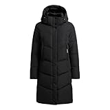 khujo Wintermantel LIMETTA 2 in Schwarz, Größe L