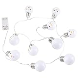 Verdant Touch LED-Lichterkette, 1,5 m, 10 LEDs, warmweiß, DIY, Festival, Garten, Hof, Dekoration