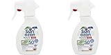 Sunozon Kids MED Sonnenspray LSF 50 – 2er Pack (2 x 200 ml) – für allergische Kinderhaut – ohne Duftstoffe – extra wasserfest – dermatologisch getestet – Purlife Sticker