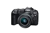 Canon EOS R8 spiegellose Vollformatkamera mit 24,2 MP RF24-50 mm f/4,5-6,3 ist STM-Objektiv, 4K-Full-HD-Videoaufnahme, Schwarz