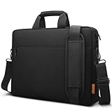 ZYB Laptoptasche 17-17,3 Zoll Laptop Schultertasche Aktentasche,Wasserdicht Notebook Tasche für 17-17,3 Zoll Lenovo Samsung HP Acer Dell ASUS etc 17-17.3 Laptop Tasche Hülle Umhängetasche-Schwarz