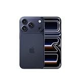 Apple iPhone 17 Pro 256 GB: 6,3' Display mit Promotion bis zu 120 Hz, A19 Pro Chip, bahnbrechende Batterielaufzeit, Pro Fusion Kamera-System mit Center Stage Frontkamera; Tiefblau