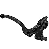 CYWVYNYT Kupplungshebel Bremsgriff, 22mm Motorrad Bremshebel 7/8in Lenker Klappbar Mit Barsch für 50CC - 125CC Dirt Pit Bike
