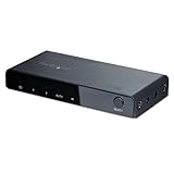 StarTech.com 2-Port 8K HDMI Switch, HDMI 2.1 Switch 4K 120Hz/8K 60Hz UHD, HDR10+, HDMI Switch 2 In 1 Out, Automatische Umschaltung, HDMI Umschalter mit Netzteil & Fernbedienung (2PORT-HDMI-SWITCH-8K)