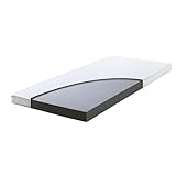 Betten-ABC Komfortschaummatratze Basic-Line, Kernhöhe ca. 10 cm, Aloe Vera Bezug, gefertigt nach deutschem Qualitätsstandards (Größe: 90 x 190 cm)