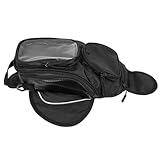 VINTORKY Motorrad Tankrucksack Magnetisch Große Oxford Tasche Verschleißfest mit Werkzeugfach für Outdoor Motorradgebrauch