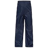Trespass Unisex Kinder Kompakt Zusammenrollbare Qikpac Regenhose, Navy, 7-8 EU