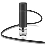 REANICE Tragbares kleines Shisha-Set für Outdoor-Reisen Chicha Sheesha Narguiles Raucherzubehör Shisha-Set mit Schutzhülle (Black)