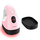 ARJudy Mini Transferpresse – Ultraleichte tragbare Hitzepresse & Presse Plotter Maschine mit 3 Heizstufen & Temperaturanzeige, Mini Bügeleisen für Basteln, T-Shirts, Schuhe, Hüte & HTV-Vinyl DIY, Rosa