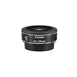 Canon EF-S 24mm F2.8 STM Pancake-Objektiv (52mm Filtergewinde) schwarz, EF-S2428STM