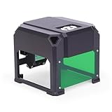 HomdMarket K4 Graviermaschine, mit 8 * 8 cm Arbeitsbereich für Anfänger,Keine Installation erforderlich und super einfach zu bedienen für den Heimgebrauch DlY Mini-Gravur-Drucker für Windows Os