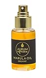 AURUM AFRICA - Marula Öl 50ml - Bio zertifiziert & kaltgepresst - Nr. 1 Naturkosmetik aus Afrika für Gesicht, Körper & Haare - 4in1 Öl - Haaröl, Gesichtsöl, Körperöl & Massageöl - Vegan