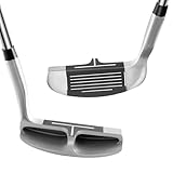 LIFEZEAL Rechtshänder Golf Chipper, Golfschläger aus rostfreiem Edelstahl, Golf Club für Herren & Damen, Golfsport für Anfänger und Profis, Lie-Winkel 72°, 89cm, Silber