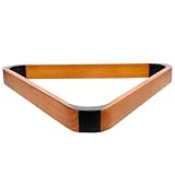 Gogogmee Billardkugelhalter Dreieck Stoßfestes Pool Billardzubehör Stabiler Billardständer für Billardtische Geeignet für Altersgruppen