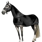 Pferdedecke Winterdecke Für Pferden Wasserdicht Atmungsaktiv Regen- & Fliegendecke Mit Halsteil Leichte & Komfortable Pferdedecke Outdoordecke Für Pferden Weidedecke Outdoor Feldtraining