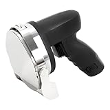 LKHDONG Elektrisches Schawarma-Messer Kabelloses Dönermesser 80W Dönerschneider Edelstahl Kebabschneider, Döner-Kebab-Fleischschneider Türkisches Kebab-Messer mit 2 Klingen