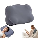 Ergonomisches Memory-Foam-Kissen zur Linderung von Nacken- und Schulterschmerzen, verstellbares Nackenstützkissen mit kühlendem atmungsaktivem Bezug, entworfen für Seiten-, Rücken-, Bauchschläfer