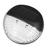 HOMOCONO 1 Stück Solar-Wandleuchte Solarleuchten für den Außenbereich Sonnenlicht im Freien im Freien Solarleuchten für den Garten im Freien LED-Solarleuchten im Freien Solardeckbeleuchtung