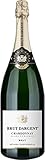 Brut Dargent - Chardonnay Sekt Brut Magnum, Qualitativ hochwertiger Chardonnay trocken Sekt aus Frankreich, Methode Traditionnelle (1 x 1.5 l)