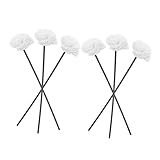 Warmhm 6 Stück Teiliges Diffuser-stäbchen Natürlichen Getrockneten Blumen Aromatherapie-diffusorstäbchen aus Schwarzer Faser für Langanhaltenden Raumduft Sicher für Haustiere Dekorativ