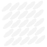 DIYEAH 50 Stück Haare geschnittene Gesichtsmaske Gesichts- Haarschnitt Augenschutz maske gesicht Haarschnitt-Gesichtsvisiere Friseur-Gesichtsschild PVC