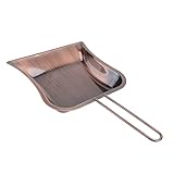 TOVINANNA 1Stück Kleine Handgefertigte Kehrschaufel aus Hochwertigem Messing Dekoratives Reinigungswerkzeug für Haushalt zur Aufbewahrung von und Schmutz Vielseitig Einsetzbar