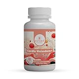 Cardio Weissdorn+ – Herz & Kreislauf Unterstützung – Weißdorn & Passionsblume – Mit Vitamin B2 & B6 – 90 Kapseln