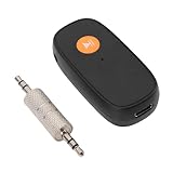 SENECESLI Bluetooth 5.3 Audio-Adapter für Auto, Geräuschunterdrückender 3,5-mm-AUX-Bluetooth-Auto-Adapter, Kabelloser Audio-Empfänger für Zuhause, Sender für -Heim-Stereoanlage