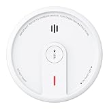 X-Sense Rauchmelder 10 Jahre Batterie, kompakter Feuermelder mit LED-Anzeige & Stummschalt-Taste, XS0E-SN, 1 Stück