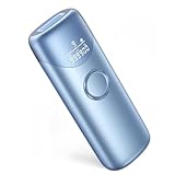 IPL Geräte Haarentfernung und Eisfunktion, 3 in 1 Laser Haarentfernung mit 9 Energiestufen und Max 19,8 J, HR/SC/RA, 999,900 Lichtimpuls, Haarentfernung Laser für Gesicht, Arme und Bikinizone, Blau