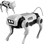 Roboterhund Bausatz – Kunststoff Robotikspielzeug, Intelligenter Solarhund | Lernspielzeug Für Kinder Beweglichen Teilen, Experimentierset Für Naturwissenschaftliche STEM-Ausbildung, Technikförderung